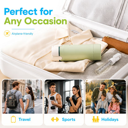 4-in-1 Travel Dispenser | TSA Approved Leak-Proof Bottles